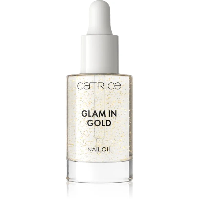 Catrice Glam In Gold Nail Oil ulei hranitor pentru unghii 8 ml