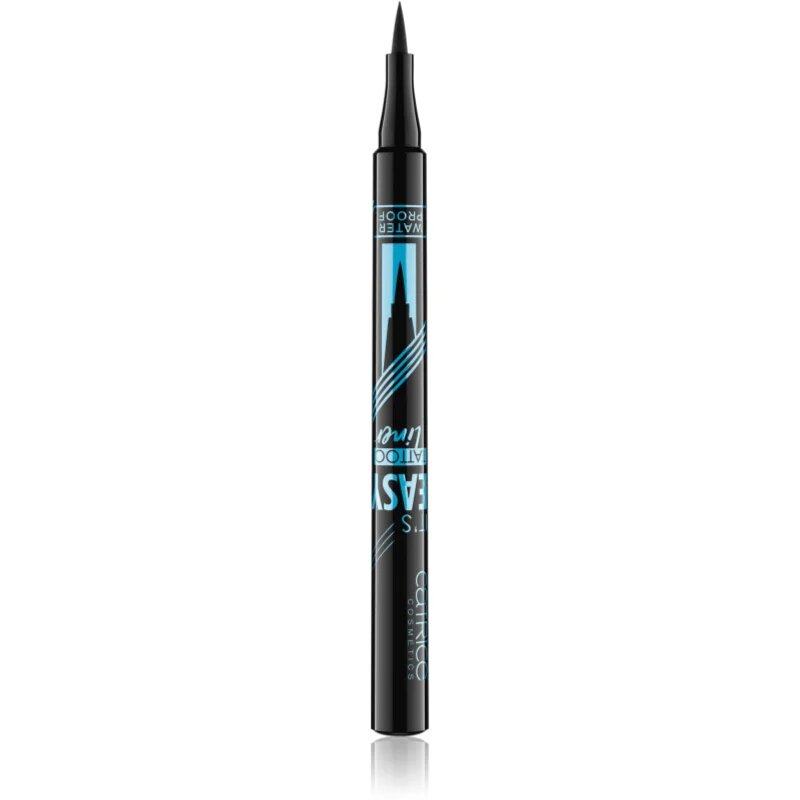 Catrice It's Easy Tattoo Liner eyeliner rezistent la apa culoare 010 BLACK LIFEPROOF 11 ml