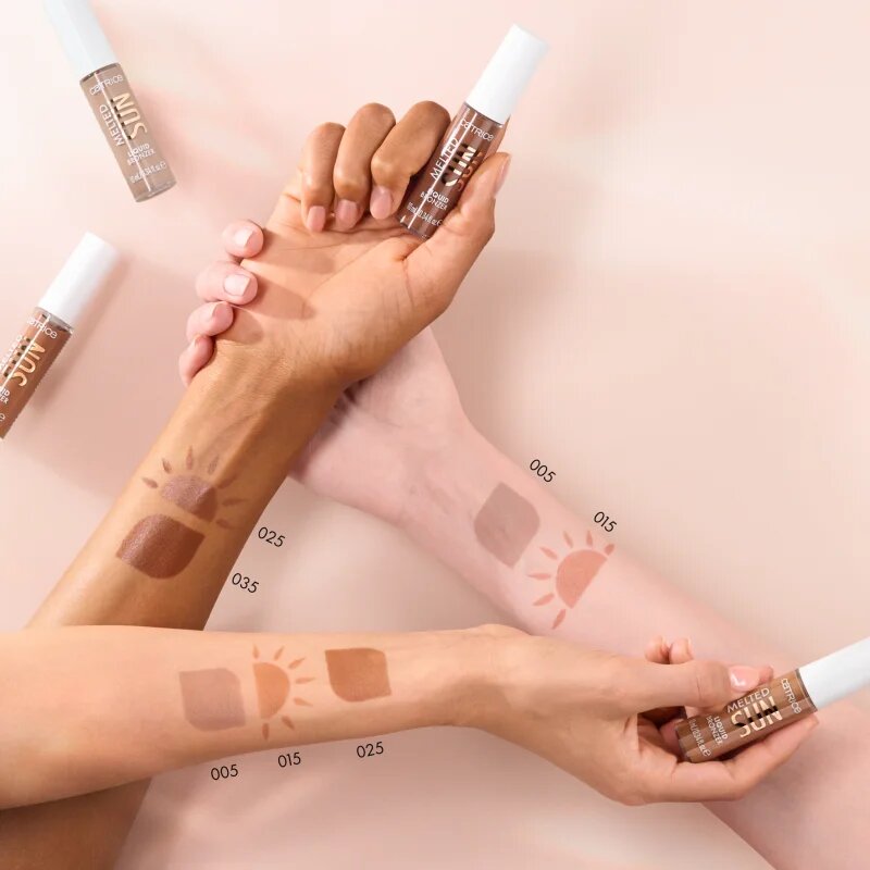 Catrice Melted Sun crema bronzanta cu efect matifiant culoare 025 Beach Please 10 ml
