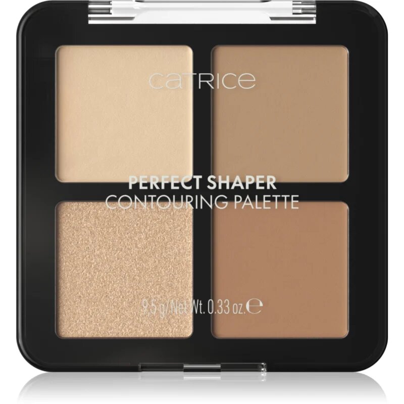 Catrice Perfect Shaper Contouring Palette Patela pentru conturul fetei culoare 010 Perfectly Shaped 9.5 g