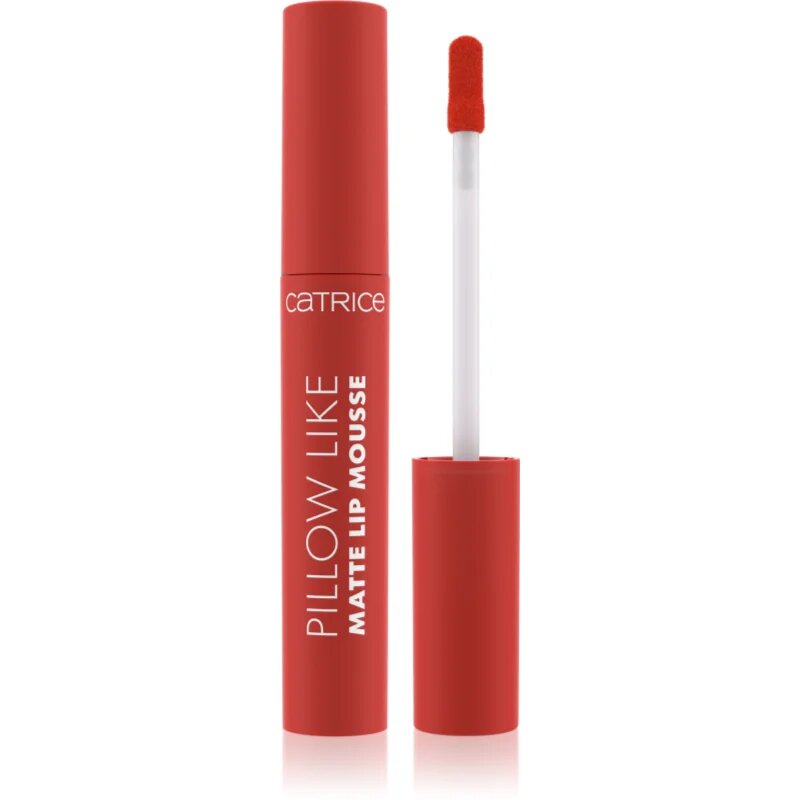 Catrice Pillow Like Matte Lip Mousse ruj de buze lichid cu finisaj matifiant culoare 050 Red-y Or Not 2.8 ml