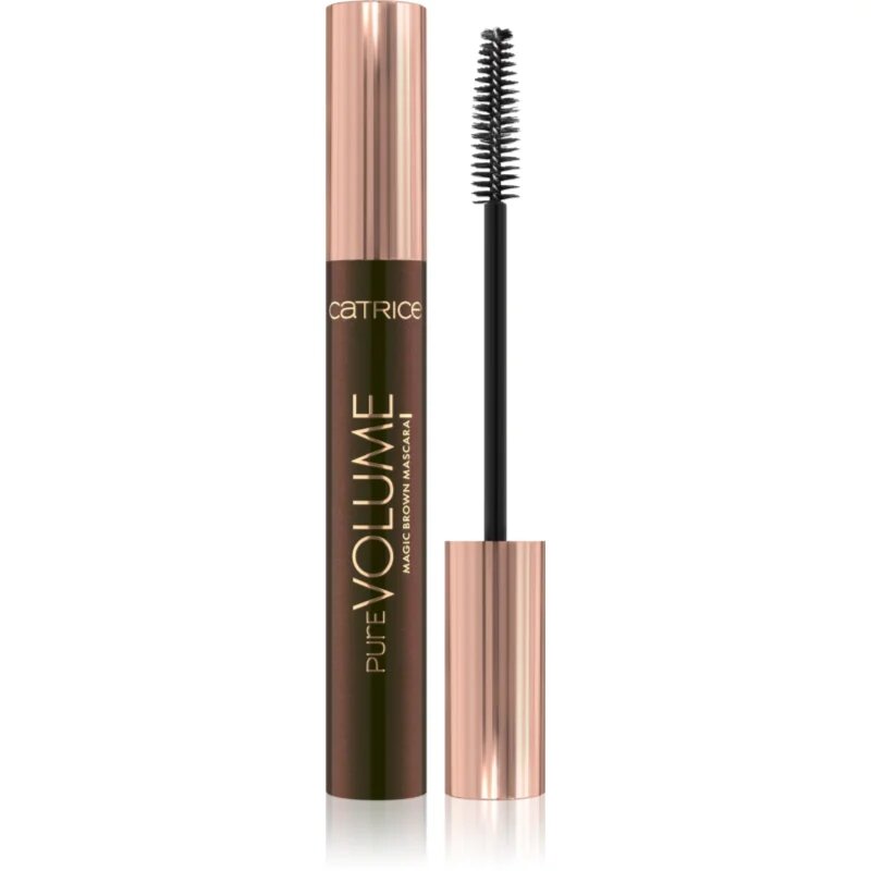 Catrice Pure Volume Magic Brown mascara pentru extensie rotunjire si volum culoare 010 Brown 10 ml