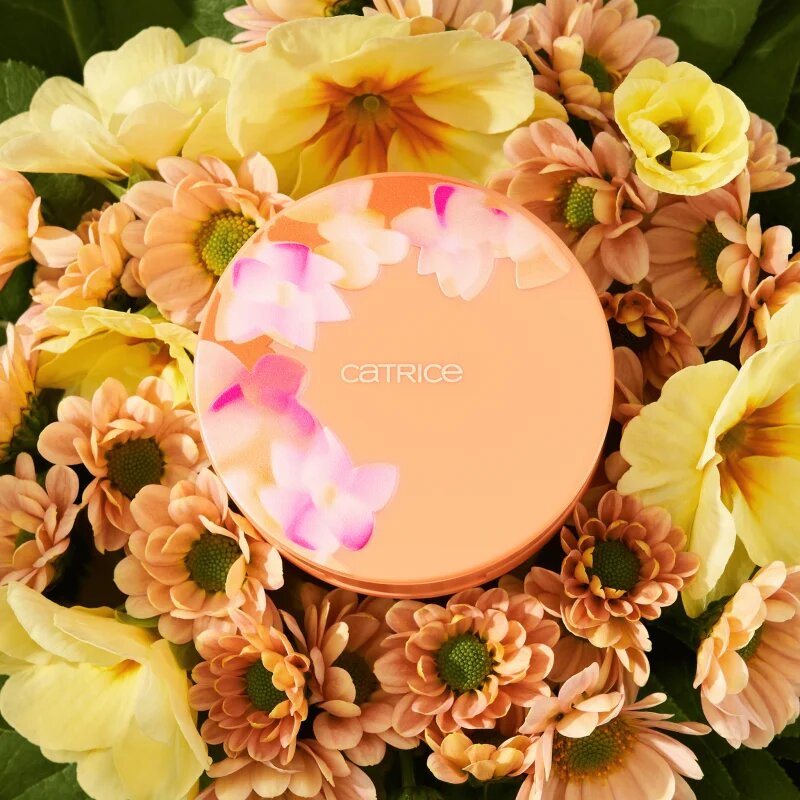 Catrice SEEKING FLOWERS pudra pentru luminozitate culoare C01 Watch Me Bloom 5.5 g