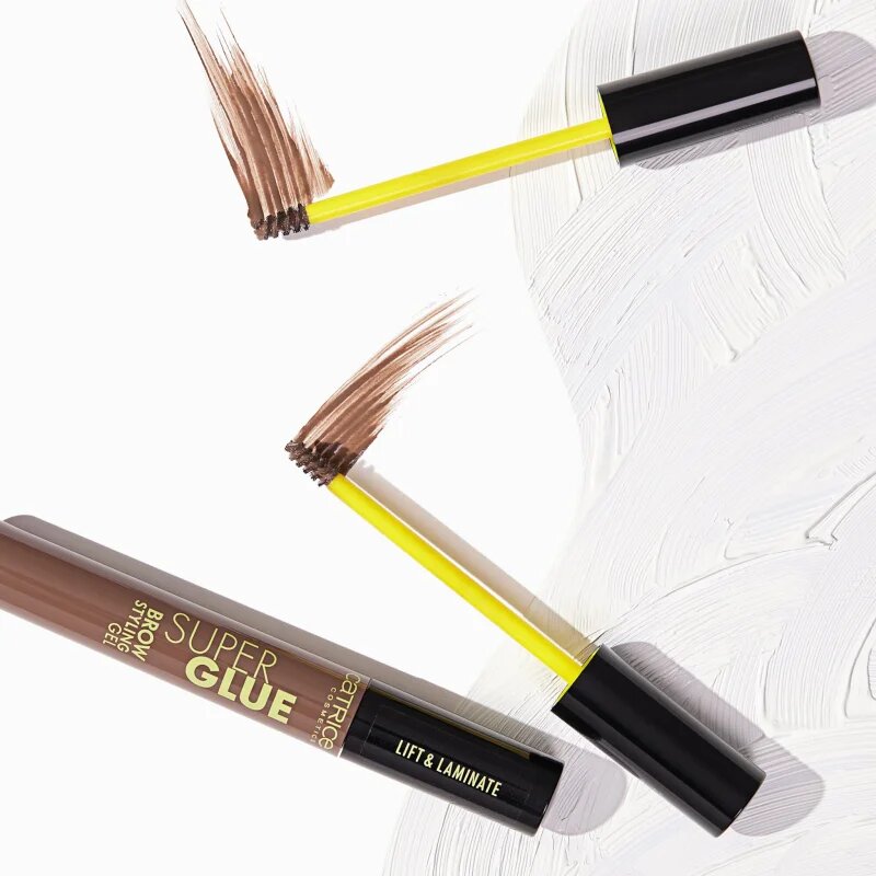 Catrice Super Glue gel pentru sprancene culoare 030 Deep Brown 4 ml