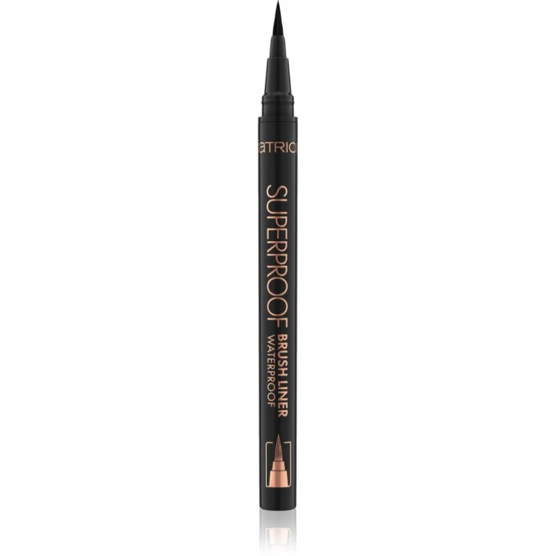 Catrice Superproof dermatograf rezistent la apă culoare 010 Midnight Black 0.45 ml