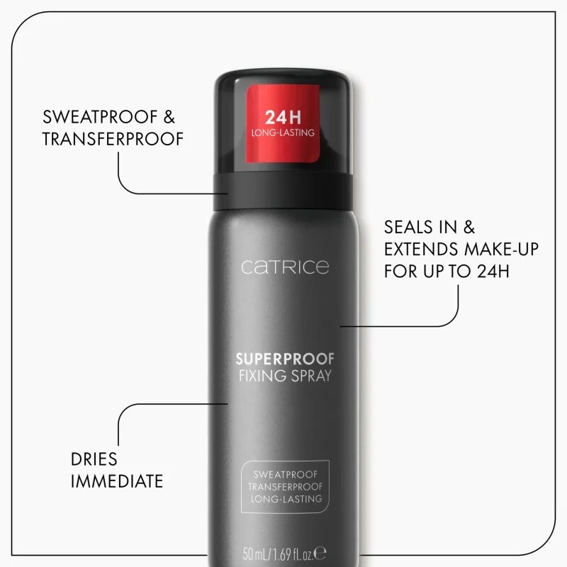 Catrice Superproof Fixing Spray fixator make-up 50 ml