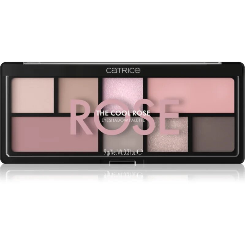 Catrice The Cool Rose paletă cu farduri de ochi 9 g