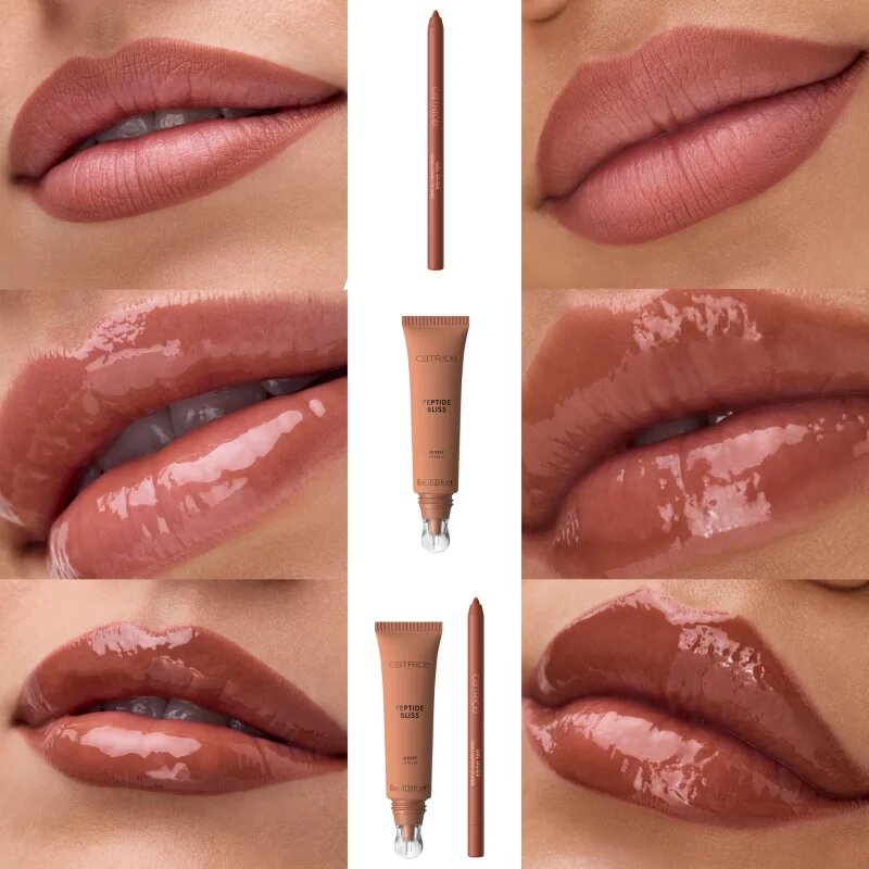 Catrice The Glossy Sequence Nude Lip Set set îngrijire buze