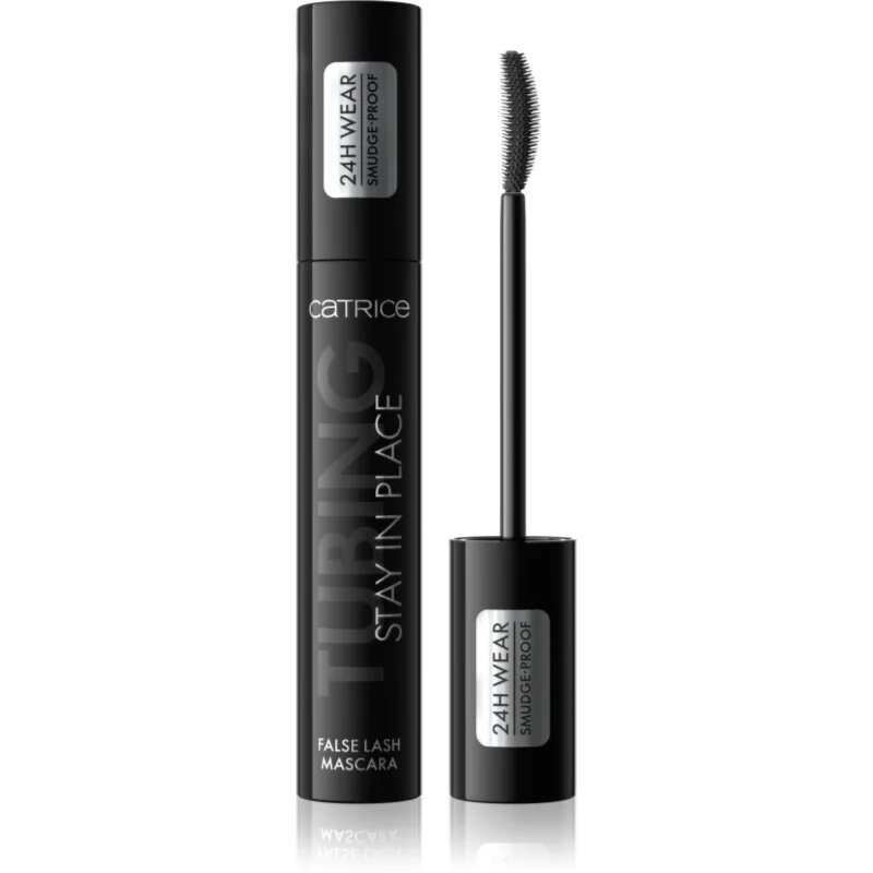 Catrice TUBING Stay In Place rimel cu efect de gene false culoare 010 No Panda Black 11 ml