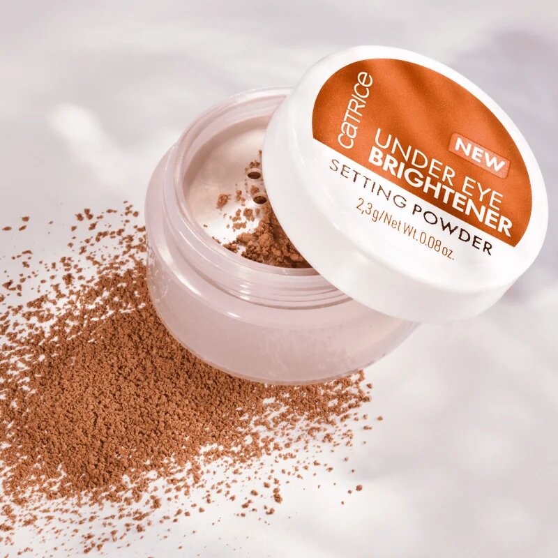 Catrice Under Eye Brightener pudra de fixare cu efect de hidratare culoare 040 Dark Mocha 2.3 g