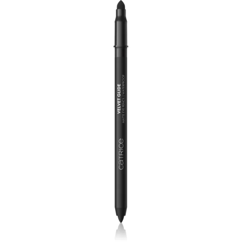 Catrice Velvet Glide creion dermatograf waterproof cu efect matifiant culoare 010 Black Stone 1.4 g