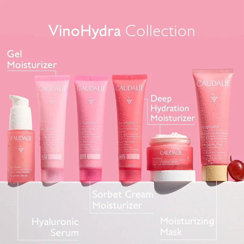Caudalie VinoHydra Deep Hydration Moisturizer crema puternic hidratanta pentru tenul uscat 60 ml