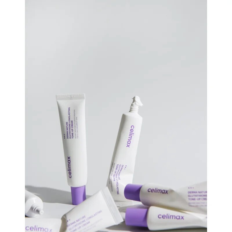 celimax Derma Nature Glutathione Longlasting Tone-Up Cream crema tonica radianta pentru uniformizarea nuantei tenului 35 ml