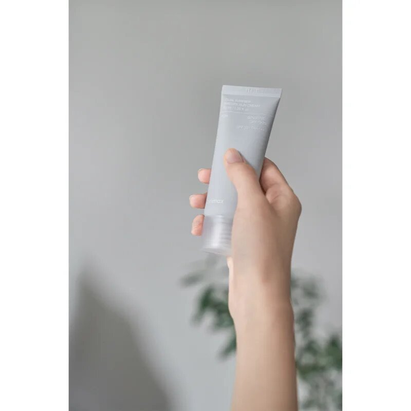celimax Dual Barrier crema protectoare cu minerale pentru piele sensibilă SPF 50+ 40 ml