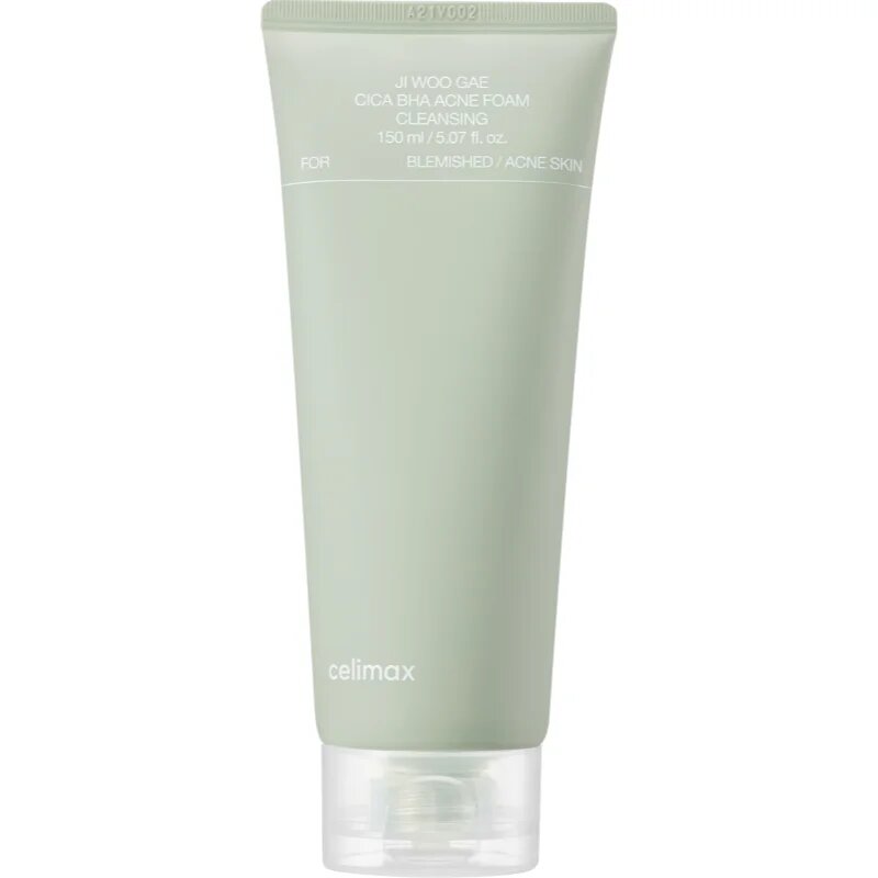 celimax Ji Woo Gae Cica BHA Acne Foam Cleansing Spuma curatare intensa. pentru ten acneic 150 ml