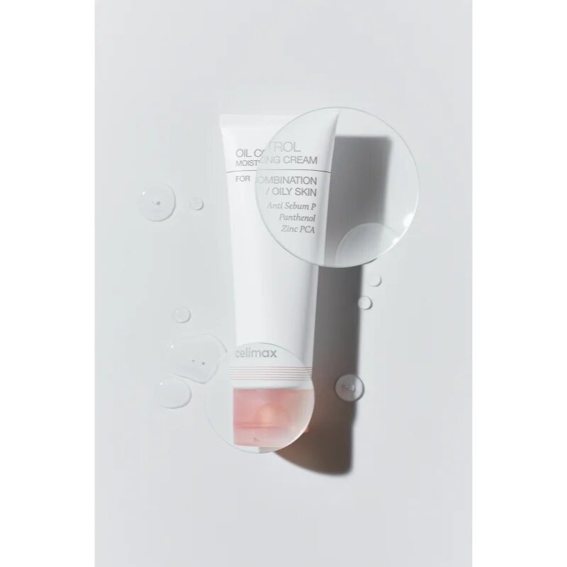 celimax Oil Control Moisturizing Cream crema nutritiva pentru reglarea cantitatii de sebum. 80 ml