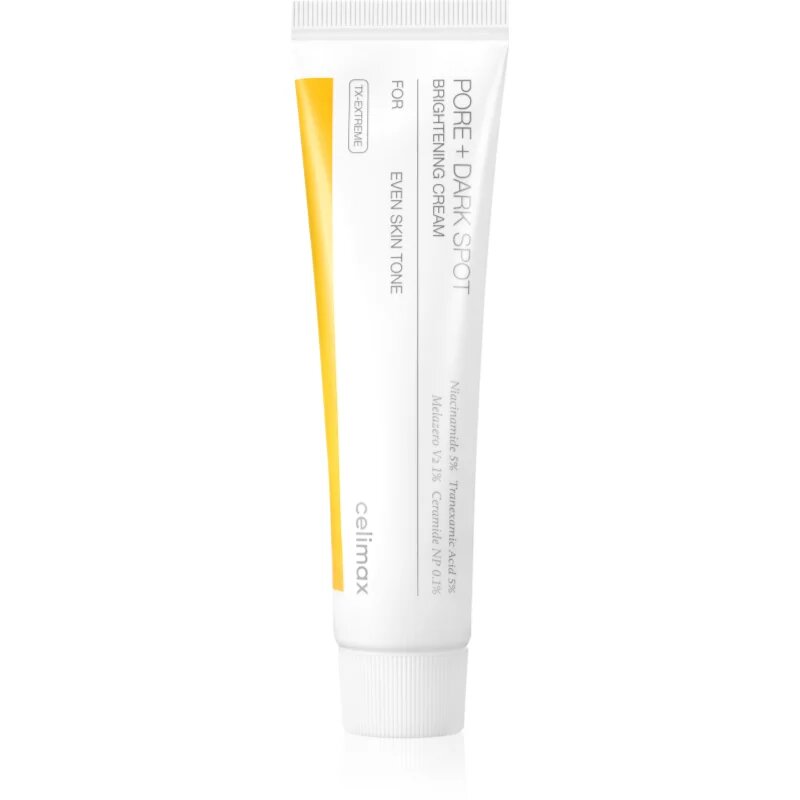 celimax Pore+Dark Spot Brightening Cream Creme revitalizanta pentru hiperpigmentarea pielii 35 ml