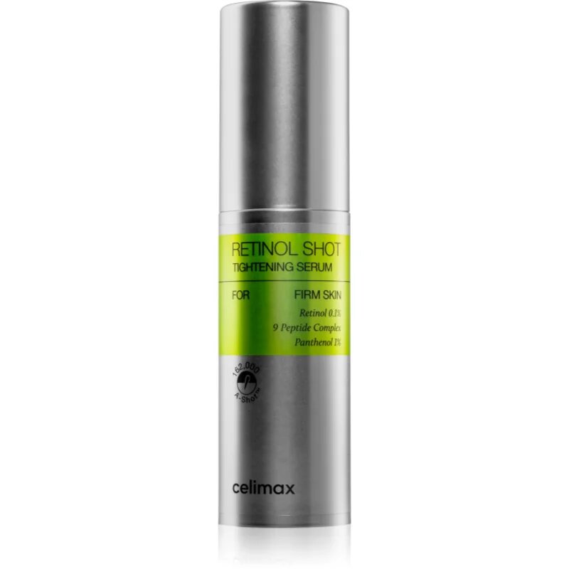 celimax Retinol Shot Tightening Serum ser facial pentru netezire cu retinol 30 ml