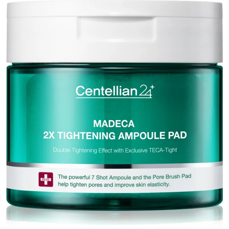 Centellian24 Madeca Double Tightening Ampoule Pad dischete de tonifiere pentru pori dilatati si riduri 60 buc