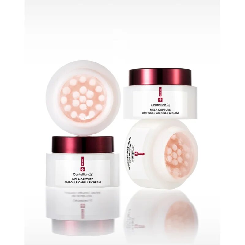 Centellian24 Madeca Mela Capture Ampoule Capsule Cream crema pentru fermitate si stralucire impotriva petelor 55 ml