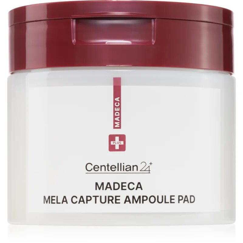 Centellian24 Madeca Mela Capture Ampule Pad dischete de tonifiere pentru uniformizarea nuantei tenului 60 buc
