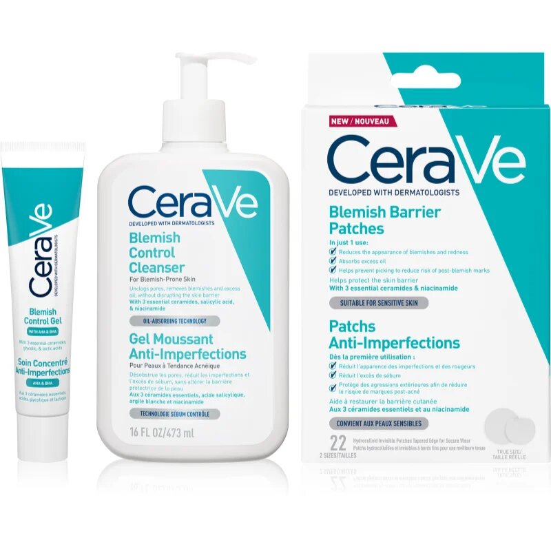CeraVe Cleansers Blemish Control Cleanser set pentru pielea problematica