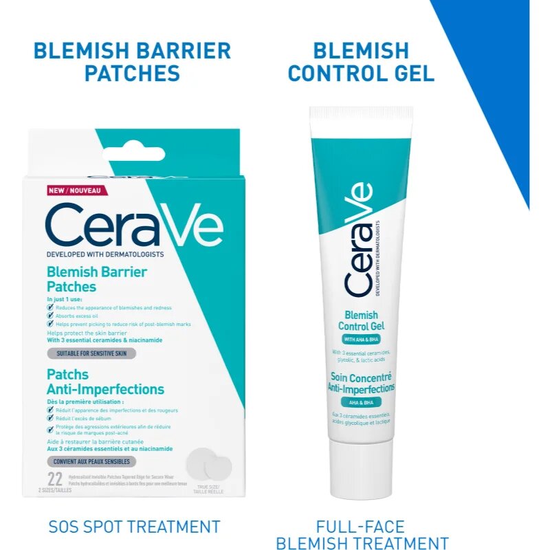 CeraVe Cleansers Blemish Control Cleanser set pentru pielea problematica