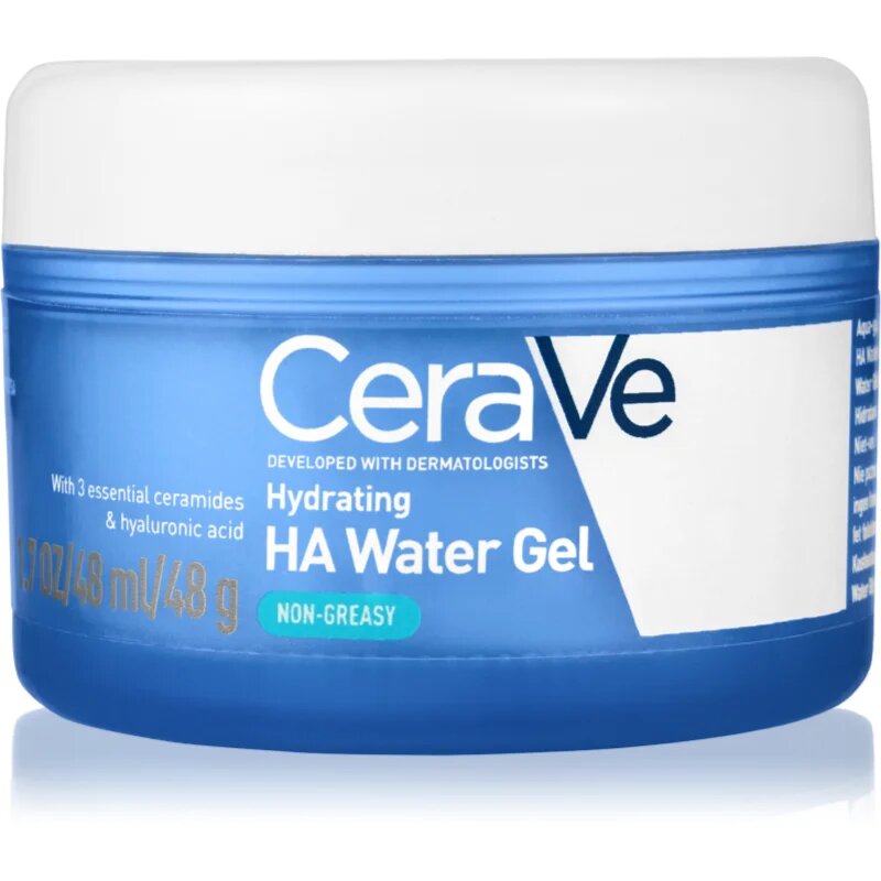 CeraVe Hydrating HA Water Gel crema gel pentru hidratare. cu ceramide pentru toate tipurile de ten 48 g