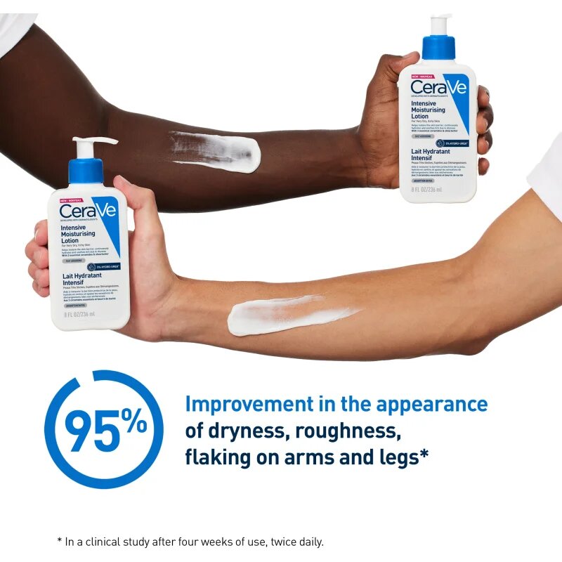 CeraVe Moisturizers Intensive Moisturizing Lotion lapte hidratant pentru piele uscata actionand impotriva senzatiei de mancarime 473 ml