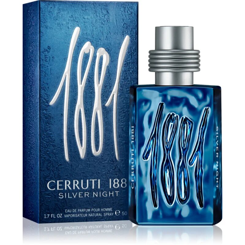 Cerruti 1881 Silver Night Eau de Parfum pentru bărbați 50 ml