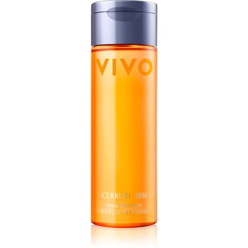 Cerruti 1881 Vivo gel de dus pentru corp si par pentru bărbați 200 ml