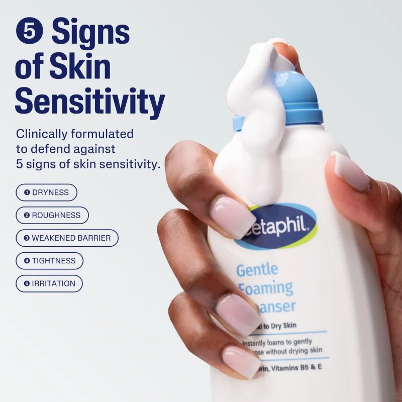 Cetaphil Gentle Foaming Cleanser Cleansing Foam spuma de curatat pentru piele normala si uscata 200 ml