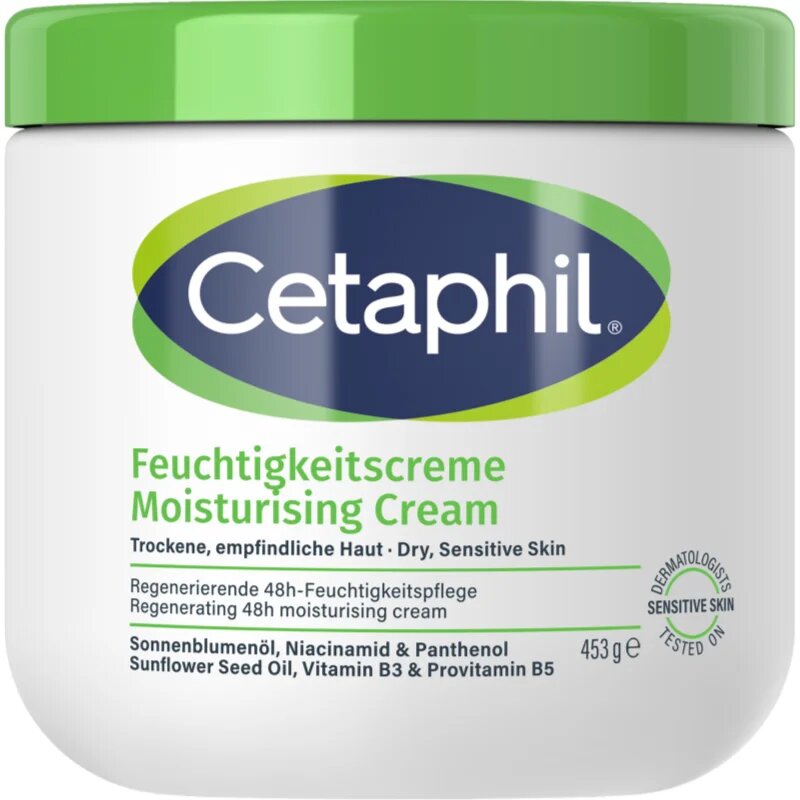 Cetaphil Moisturizing Cream cremă hidratantă pentru piele uscata si sensibila 453 g