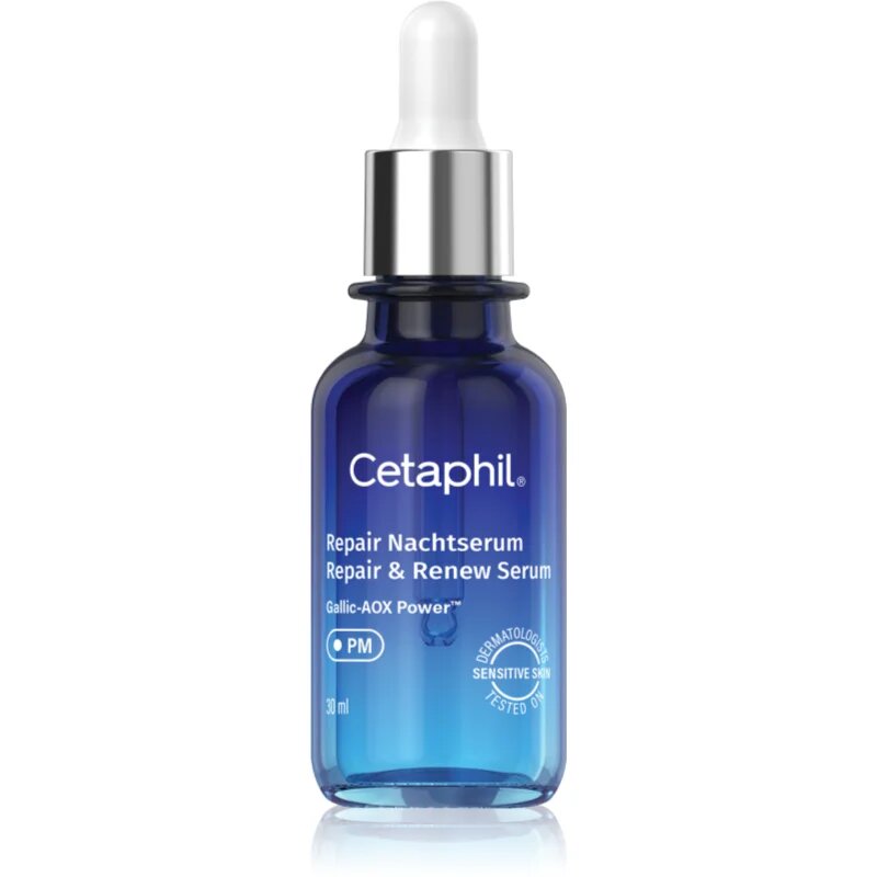 Cetaphil Repair & Renew Serum ser facial de noapte reface bariera protectoare a pielii 30 ml