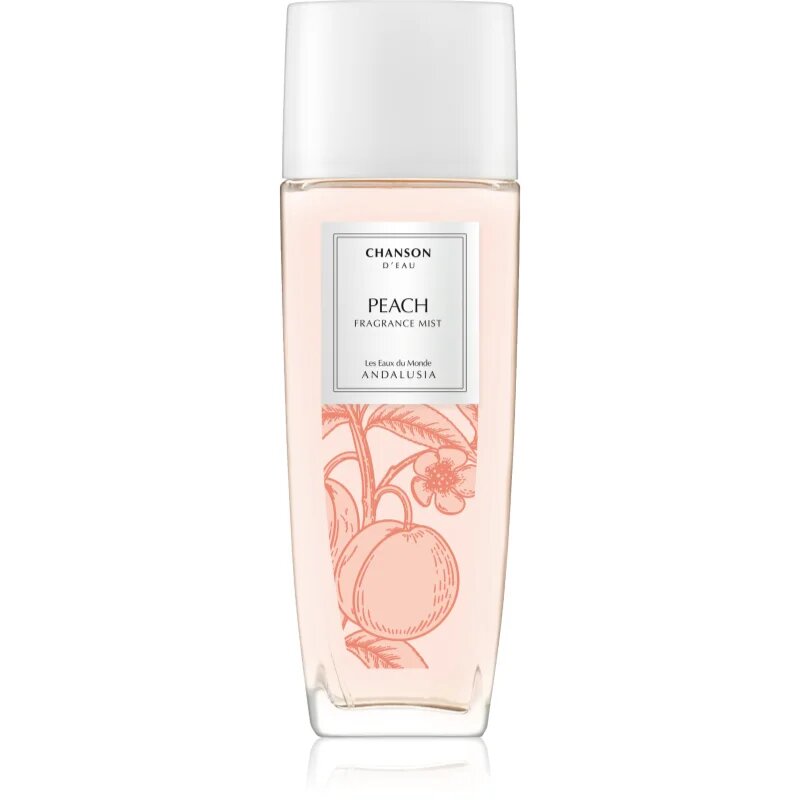 Chanson d'Eau Les Eaux Du Monde Peach spray pentru corp pentru femei 75 ml