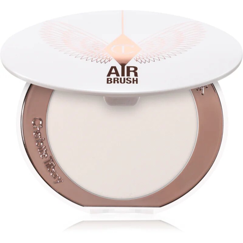 Charlotte Tilbury Airbrush Brightening Flawless Finish pudră compactă iluminatoare culoare Fair - Medium 9 g