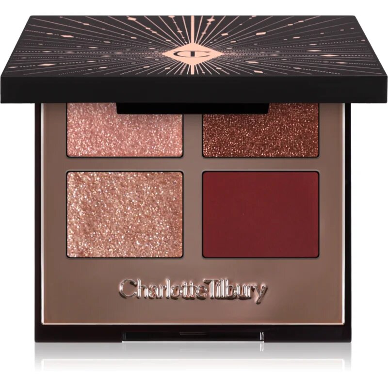 Luxury Palette paletă cu farduri de ochi culoare Fire Rose 4.5 g