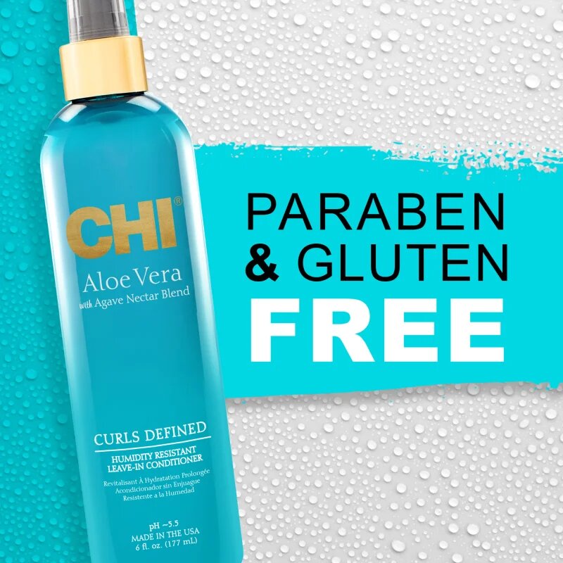 CHI Aloe Vera Curls Defined balsam (nu necesita clatire) pentru păr creț 177 ml