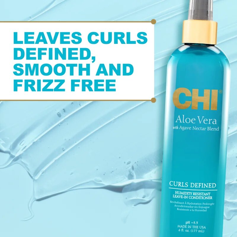 CHI Aloe Vera Curls Defined balsam (nu necesita clatire) pentru păr creț 177 ml