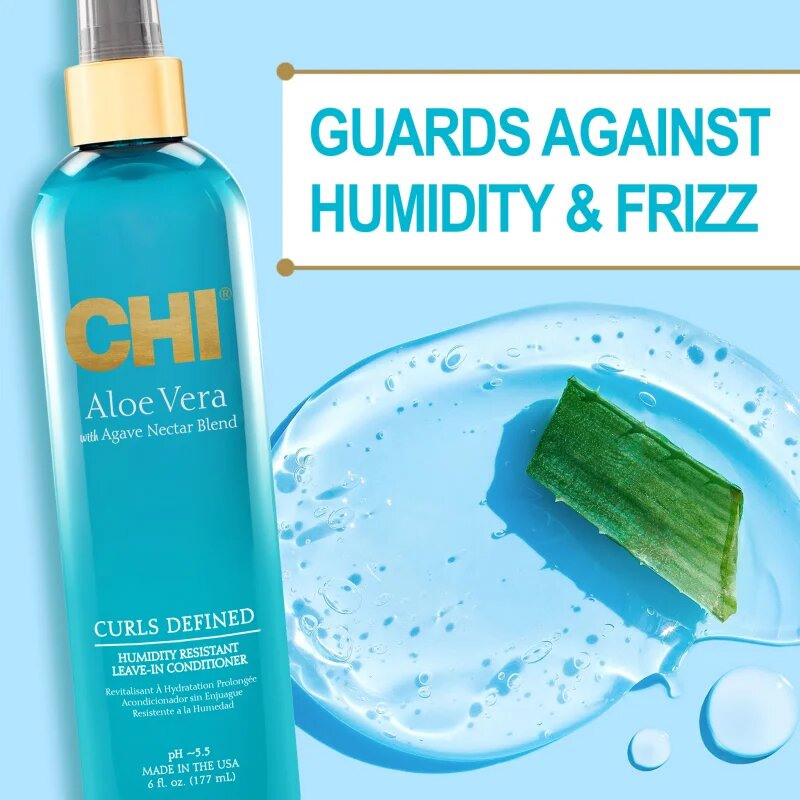 CHI Aloe Vera Curls Defined balsam (nu necesita clatire) pentru păr creț 177 ml
