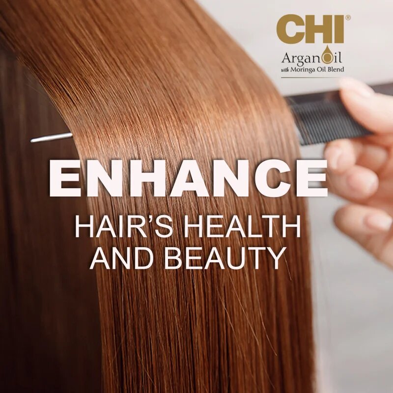 CHI Argan Oil Shampoo sampon hranitor pentru păr uscat și deteriorat 340 ml