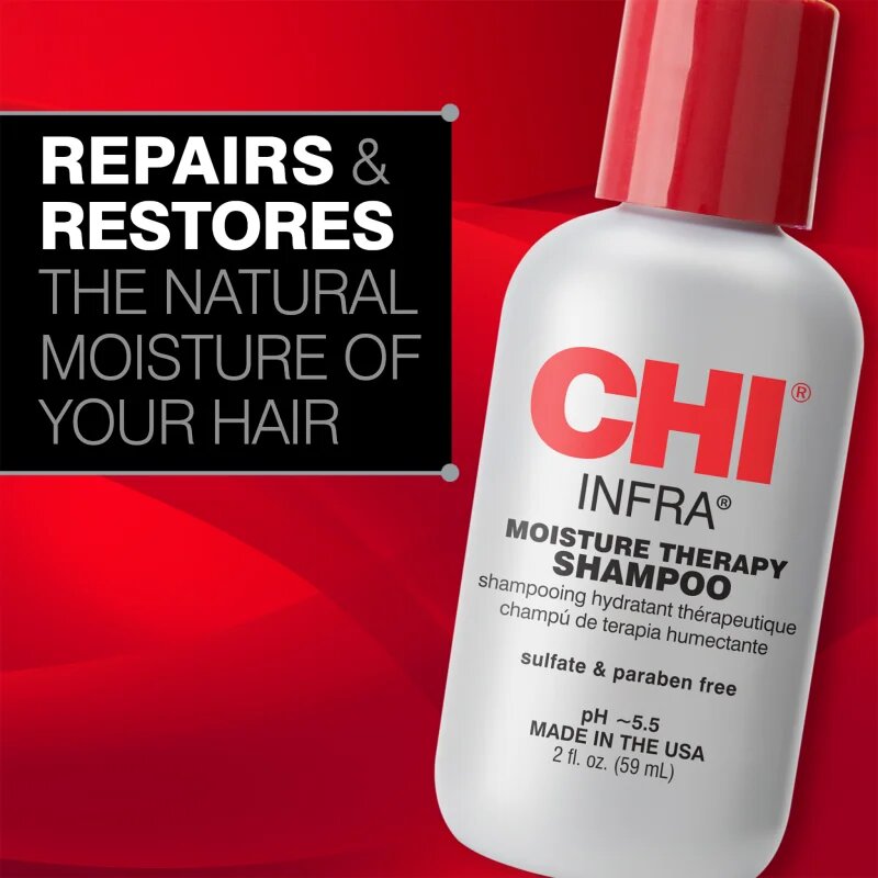 CHI Infra Shampoo sampon hidratant pentru toate tipurile de păr 59 ml