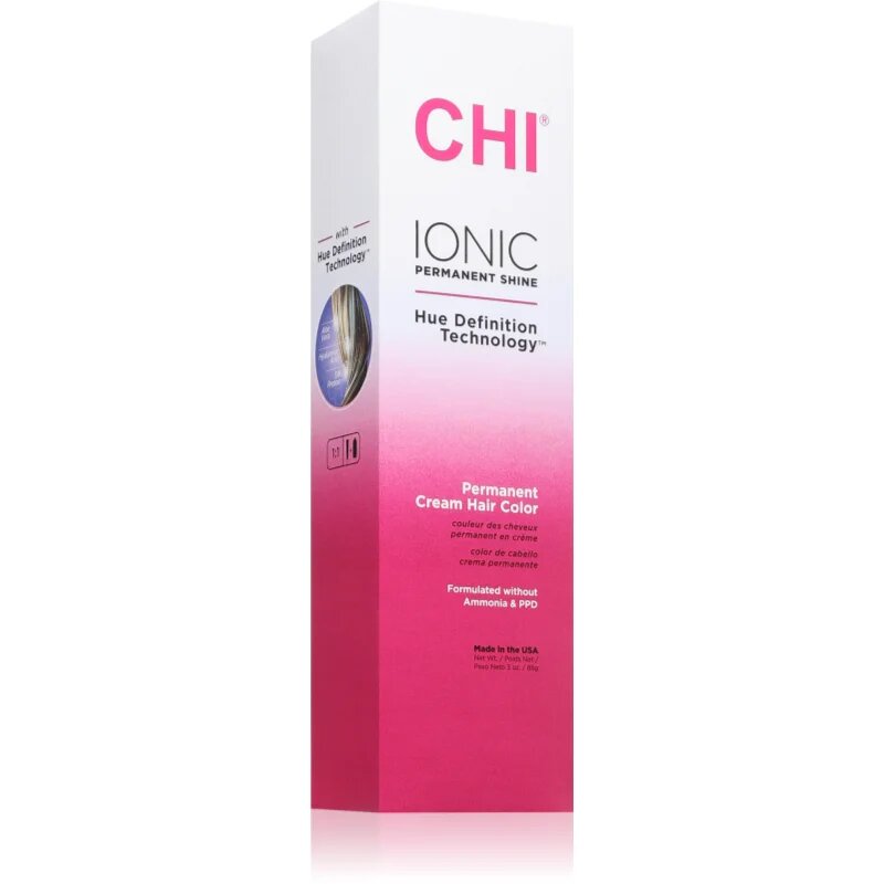 CHI Ionic Permanent Shine Hair Color Culoare permanenta pentru par DOUBLE ASH ADDITIVE 85 g