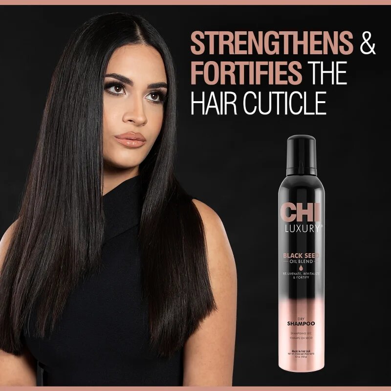 CHI Luxury Black Seed Oil Dry Shampoo sampon mat uscat pentru volum 150 ml