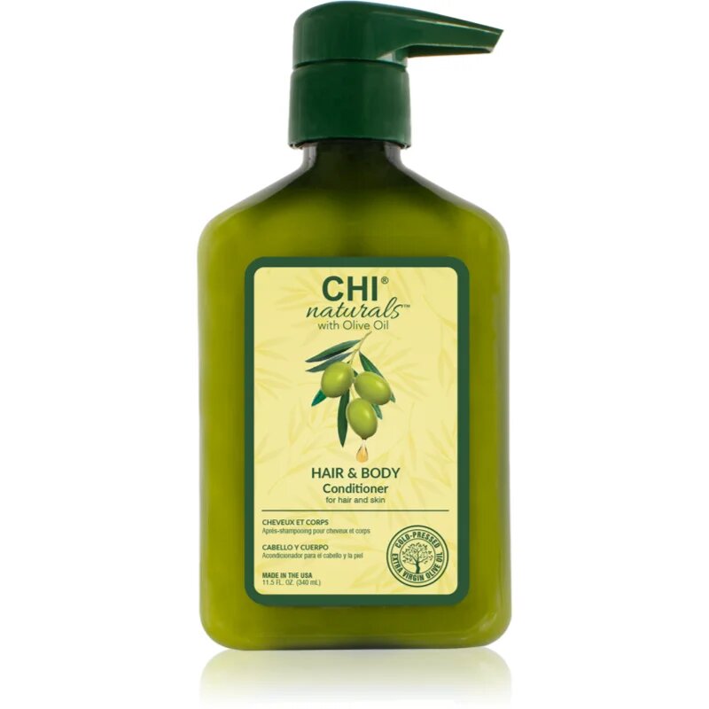 CHI Organics Olive balsam hidratant de par si de corp 340 ml