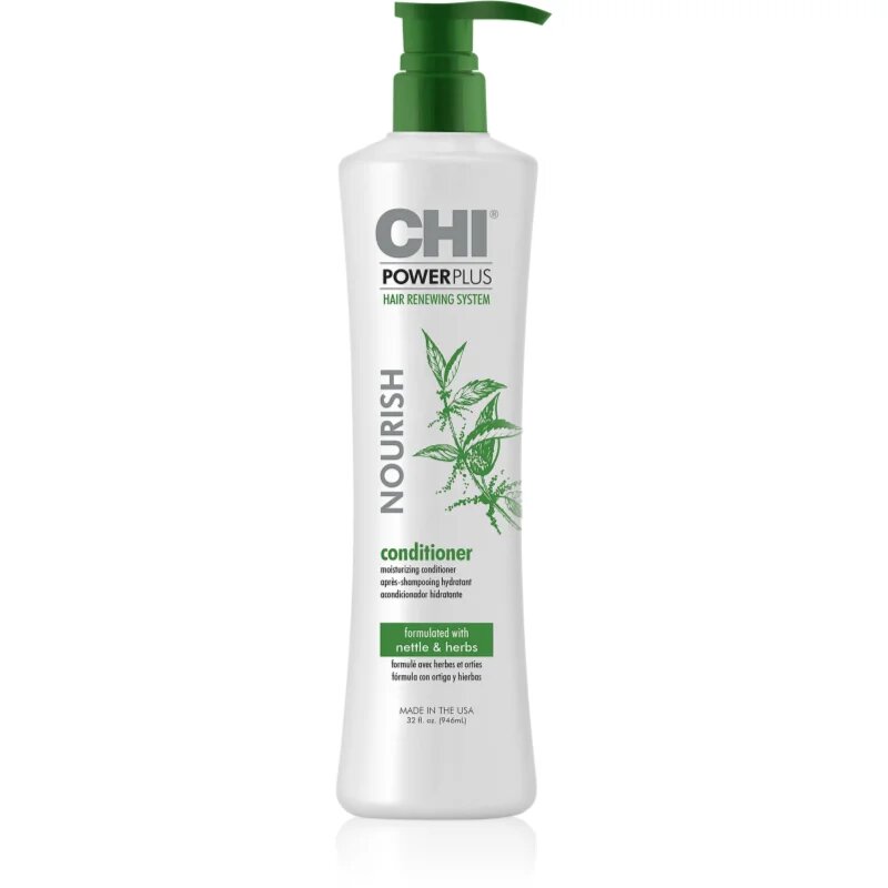 CHI Power Plus Nourish Conditioner balsam hranitor pentru refacerea scalpului 946 ml