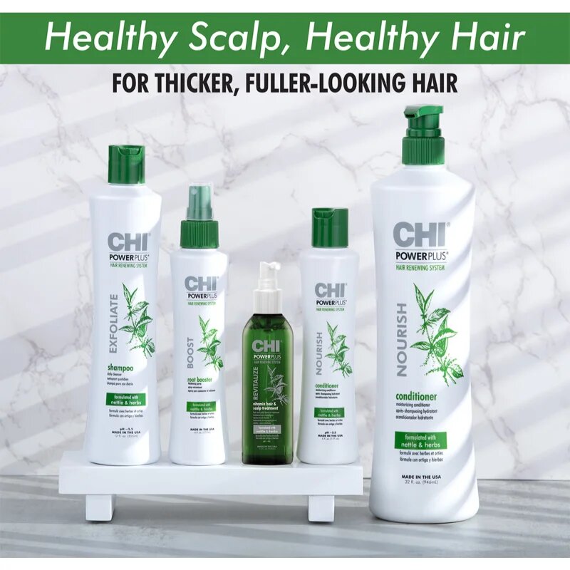 CHI Power Plus Nourish Conditioner balsam hranitor pentru refacerea scalpului 946 ml