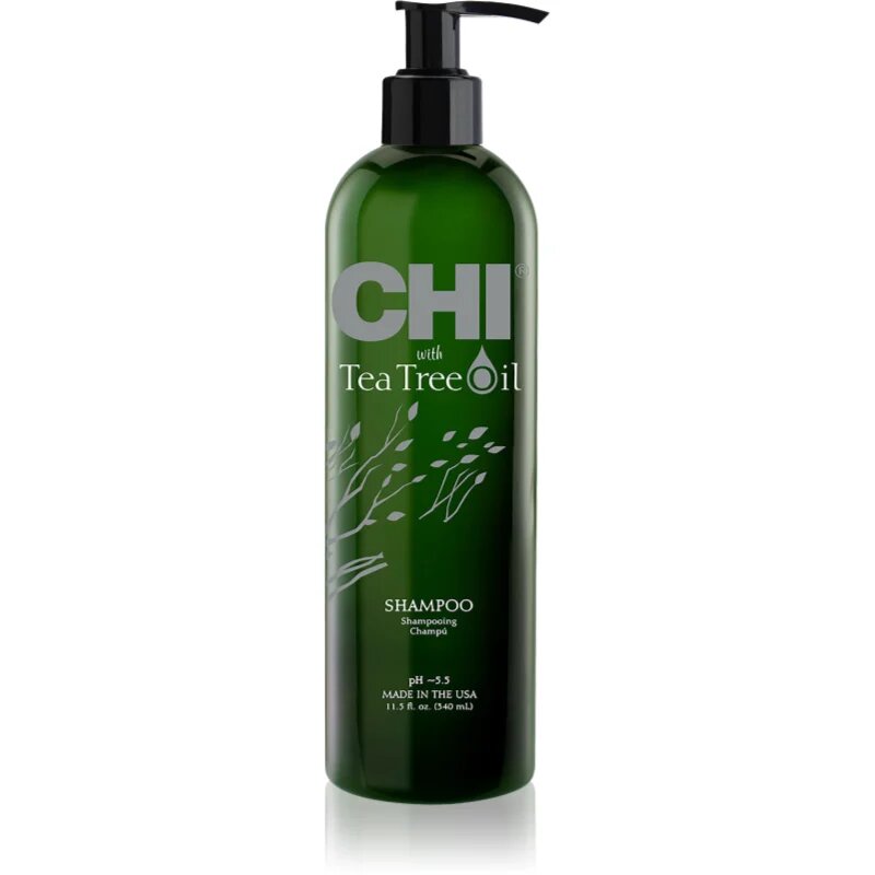 CHI Tea Tree Oil Shampoo șampon pentru par si scalp gras 340 ml