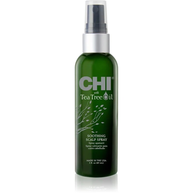 CHI Tea Tree Oil Soothing Scalp Spray spray-calmant împotriva iritație și mâncărime scalpului 89 ml