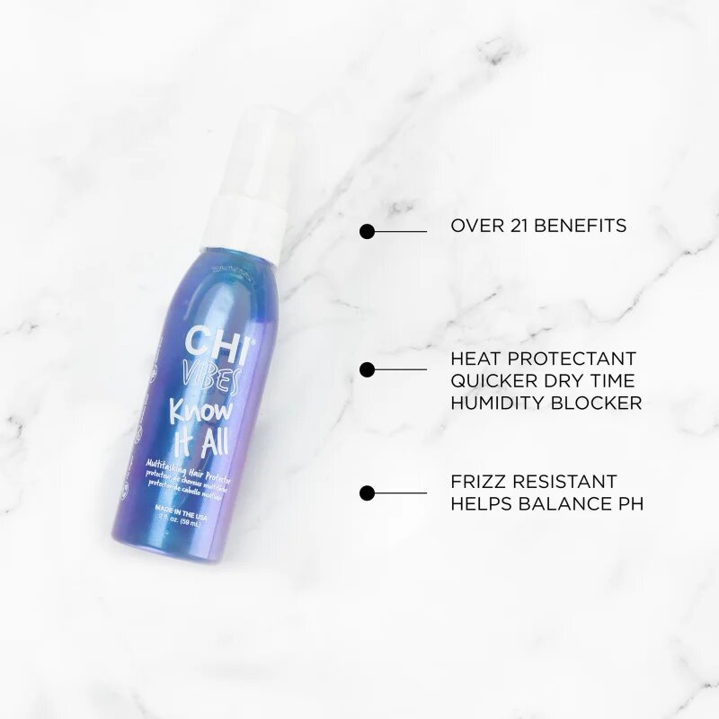 CHI Vibes Know It All Multitasking Hair Protector Spray de păr multifuncțional pentru păr 59 ml